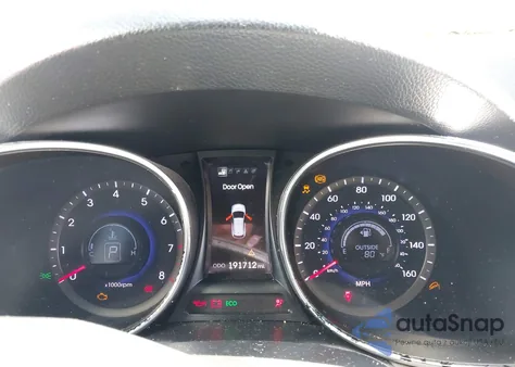 2013 Hyundai Santa Fe Sport from USA, damaged, VIN 5XYZUDLB5DG047170